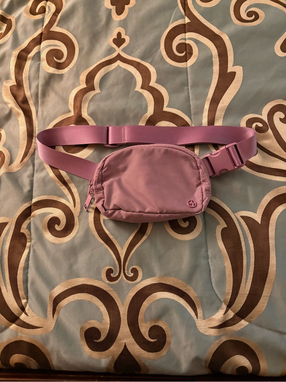 Light Mauve Women's Crossbody Belt Bag - Unbranded